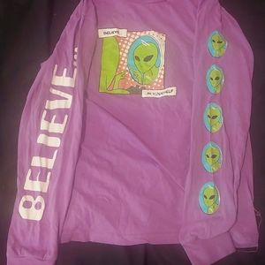 Purple Alien long sleeve
